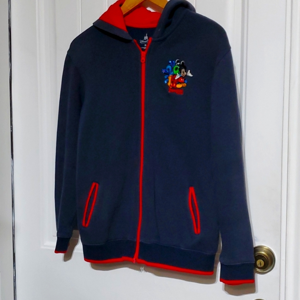 Disney 2012 Hooded Zip up Jersey Size XL